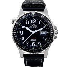 Xezo Men's Air Commando Swiss Automatic 2nd Time Zone Diver Watch (44 mm x 55 mm x 12 mm)