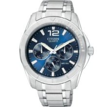 100 Percent Genuine Citizen Quartz Mens Chronograph Watch Ag8300-52l
