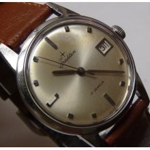 1960' Tradition Sears Men's Swiss Made 17Jwl Watch w/ Strap