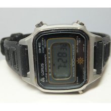 1990s Lorus By Seiko Ladies/kids Alarm/chronograph Digital Watch Ref. Rer009