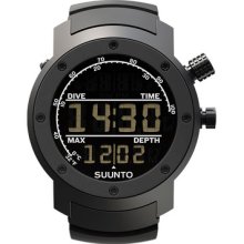 2012 Suunto Elementum Aqua N/black Rubber Free Gift Ss014528000