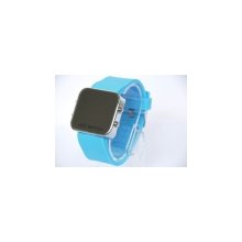 20pcs/lot led mirror fashion digital electronic movement wrist watches