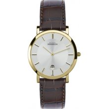 413-P11MA Michel Herbelin Mens Classic Extra Flat Watch