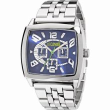 65% Off Just Cavalli Mens Screen Chrono Stainless Steel Wrist Watch R7253625035