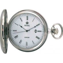 90001-01 Royal London Mens Quartz Pocket Watch