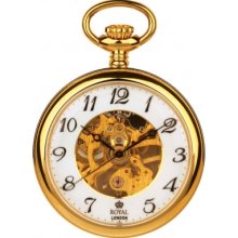 90002-02 Royal London Mens Mechanical Pocket Watch