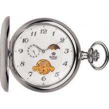 90006-01 Royal London Mens Mechanical Pocket Watch