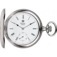 90017-01 Royal London Mens Mechanical Pocket Watch