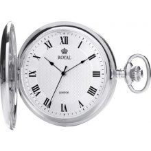 90030-01 Royal London Mens Mechanical Pocket Watch