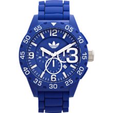 adidas Originals 'Newburgh' Chronograph Watch Blue/ White