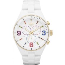 Adidas Women's Cambridge ADH2691 White Plastic Quartz Watch with White Dial