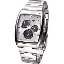 Agnes B Calendar Display Stainless Steel Men's Watch Bn3007p