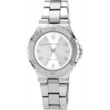 AK Anne Klein Women's AK-1253SVSV Silver Dial Bracelet Watch