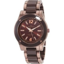 Anne Klein Brown Ion-Plated Brown Resin Ladies Watch 10-9181Bnbn