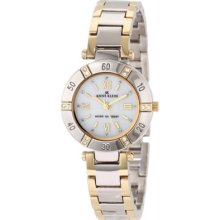 Anne Klein Crystal Two-tone Ladies Watch 10-9467mptt Floor Sample In Original Pk