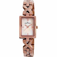 Anne Klein Swarovski Crystal Rose Gold-Tone Ladies Watch 10-9424