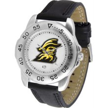 Appalachian State Mountaineers ASU Mens Leather Sports Watch