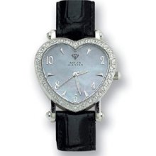 Aqua Master Watches Diamond Heart Shaped Watch 0.50ct