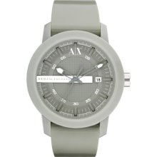 Armani Exchange A|x Unisex Mens Womens Polyurethane Strap Watch