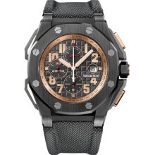 Audemars Piguet Men's Royal Oak Offshore Black Dial Watch 26378IO.OO.A001KE.01