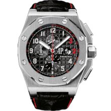 Audemars Piguet Men's Royal Oak Offshore Black Dial Watch 26133ST.OO.A101CR.01