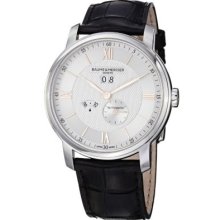 Baume & Mercier Classima Swiss Made Automatic Black Leather Strap Watch
