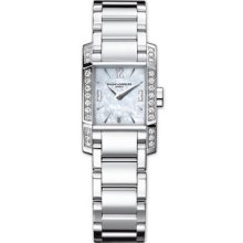 Baume & Mercier Diamant Stainless Steel Diamond Ladies Watch M0a08666 | 8666