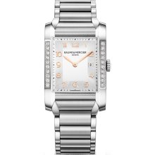 Baume & Mercier Men's Hampton Classic Silver Dial Watch MOA10023