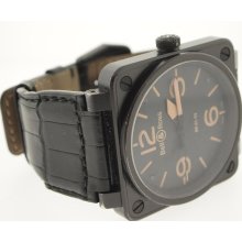 Bell & Ross Mens PVD BR 01-92 Automatic.