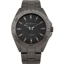 Ben Sherman Gun Metal Coloured Metallic Bracelet Strap Men's Quartz Watch R960