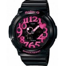 BGA130 BGA-130-1B Casio Baby-G World Time Ladies Watch