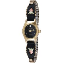 Black Hills Gold Womens 12K Gold Leaf Watch