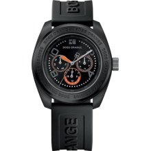 BOSS ORANGE Black Rubber Mens Watch 1512549