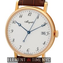 Breguet Classique 38mm 18k Rose Gold White Enamel Dial