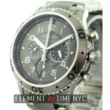 Breguet Pilot Series Type XXI Flyback Chronograph Ruthenium Dial