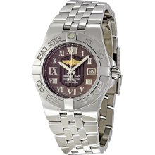 Breitling Galactic 30 Bronze Dial Steel Ladies Watch A71340L2-Q561SS
