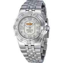 Breitling Starliner Diamond Silver Dial Ladies Watch A7134012-G661SS