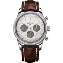 Breitling Transocean Chronograph Men's Watch AB015253/G724-CROCD