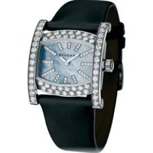 Bulgari Assioma 36mm White Gold Diamond Watch AAW36D2BL/12