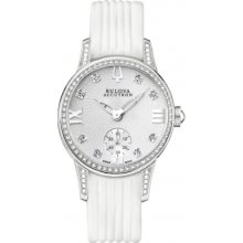 Bulova Accutron 63r33 Ladies Masella White Watch