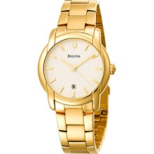 Bulova Bracelets 97b107 Gents Stainless Steel Case Date Mineral Watch