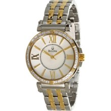 Bulova Ladies Diamond - 98R167 Analog Watches : One Size