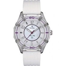 Bulova Ladys Marine Star Watch 96l144 50 M. W/r Rrp Â£250.00 Half Price Â£125.00