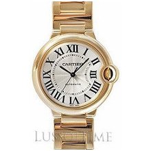 Cartier Ballon Bleu Medium 18K Yellow Gold Unisex Watch - W69003Z2