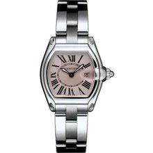 Cartier Roadster Ladies Pink Dial Watch W62017V3