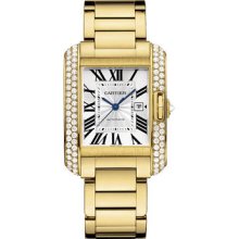 Cartier Tank Anglaise Medium 18kt Yellow Gold Authentic Wt100006 Ret: $52,500
