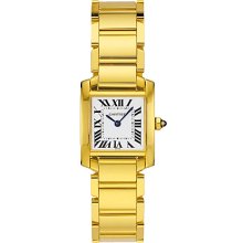 Cartier Tank Francaise 18kt Yellow Gold Ladies Watch W50002N2