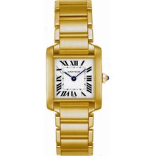 Cartier Women's Tank Francaise White Dial Watch W50002N2