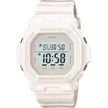 Casio Baby-g Bg5606-7d Monotone Design White Sports World Time Womens Watch