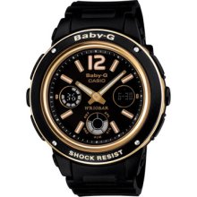 Casio Baby-g Bga-151gg-1bjf Big Case Series Gold Edition Black G-shock Japan